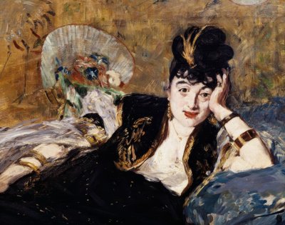 The Lady with Fans by Édouard Manet